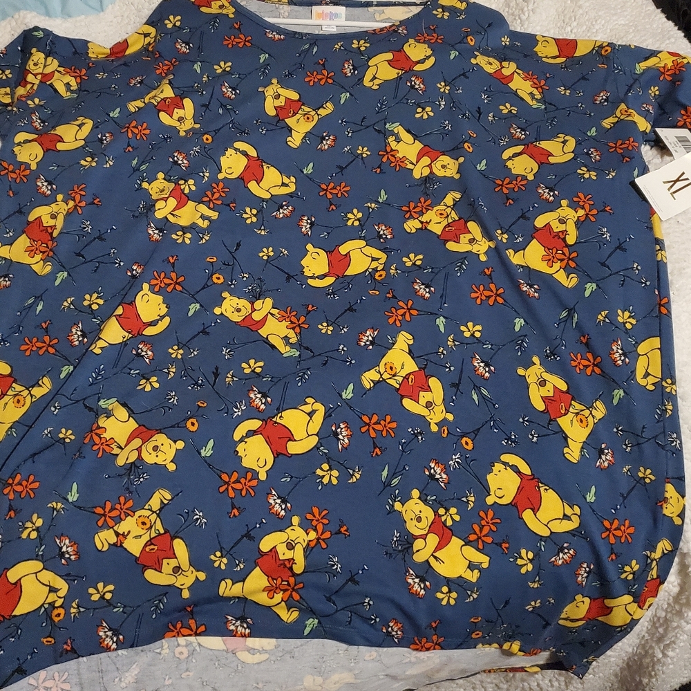 NWT Lularoe Pooh Irma size XL